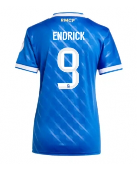 Billige Fotballdrakt Real Madrid Endrick #9 Replika Tredjedrakt Dame 2025-26 Kortermet